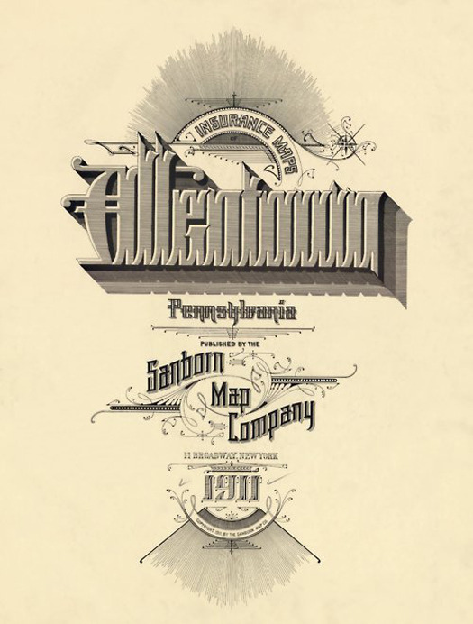 ornate typography