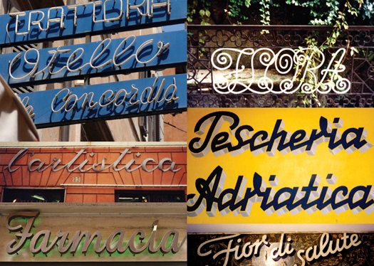 Elegant Script Lettering from Design's Golden Age: Design Observer