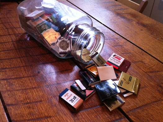 Grandma’s Matchbook Collection: Slideshow: Slide 1